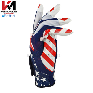 Gants de golf personnalisés avec logo, paume en cuir souple, fermeture réglable et construction durable. - Product Image 4