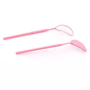 Miroir cosmétique multifonctionnel à long manche en acier inoxydable pour maquillage de beauté et greffage d'extension de faux cils - Product Image 5