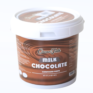 Pasta Líquida de Chocolate con Leche para Repostería, Ingredientes para Chocolate y Confitería, Uso en Galletas y Panadería, OEM/ODM, 1KG, HALAL, Gran Venta - Product Image 1