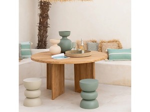 Table basse sculpturale bulle totem style Mid-Century moderne, en fer écologique, pour salon d'hôtel, vente directe usine - Product Image 2