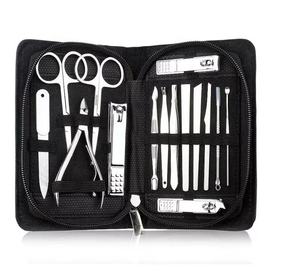 Juego de Manicura y Pedicura Clásico para Salón, Herramientas de Acero Sostenibles, Logotipo Grabado, Bolsa Resistente, 10 en 1, Cortaúñas - Product Image 5