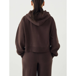 Conjunto Deportivo de 2 Piezas para Mujer, Estilo Moderno, para Correr, de Felpa Francesa, Ropa Deportiva, Fitness, Activewear, Ropa de Entrenamiento, Traje Deportivo - Product Image 2