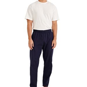 Meilleur prix du marché dernier pantalon décontracté Slim Fit pour hommes taille personnalisée tissu de coton et de lin de taille haute couleur unie vente en gros - Product Image 1
