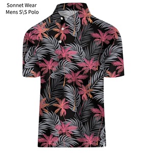Polo imprimé AOP pour hommes - Product Image 5