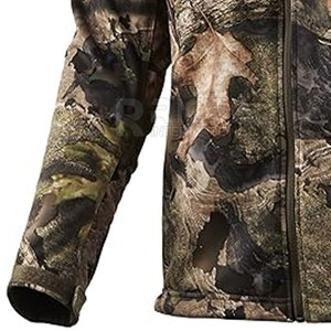 Sweat-shirts de chasse d'hiver haut de gamme pour hommes, respirants, chauds, en polyester/coton, pour usage en extérieur, logo personnalisé - Product Image 4