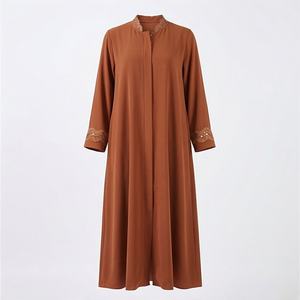 Último Estilo, Abaya Personalizada de Secado Rápido para Mujer, Vestido Musulmán Cómodo de Primera Calidad, Ropa Modesta de Moda al por Mayor - Product Image 1
