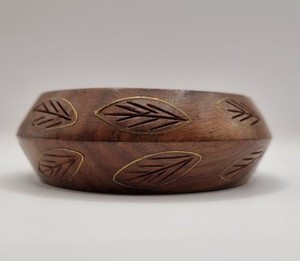 Decorative Wooden Base Candle Bowl For Home Wedding Festive Stylish Dough Candle Container For Tabletop Restaurants & Cafes - Product Image 6