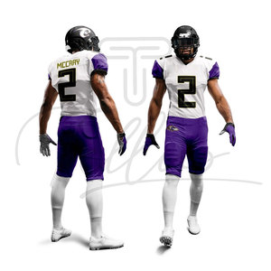 Uniforme de Fútbol Americano de Alta Calidad, Diseño Personalizado, Venta Caliente, Tela Ligera, Venta al Por Mayor - Product Image 3