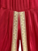 Pantalon Dhoti en Satin pour Hommes, Tenue de Danse d'Apprentissage, Pantalon Ample Décontracté pour Vacances, Soirée à Thème, Costume de Danse Contemporaine