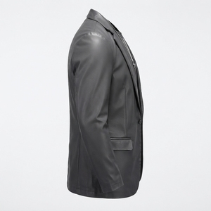 Chaqueta de poliéster para hombre, corte ajustado, cuello alto, con cremallera, resistente al viento e impermeable, informal, para otoño, para actividades al aire libre, venta al por mayor, OEM, OD - Product Image 2