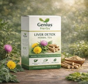 Sachets de thé Liver Defense Prestige Collection : Mélange de complexité botanique rare et de luxe contemporain pour une positionnement bien-être haut de gamme - Product Image 1