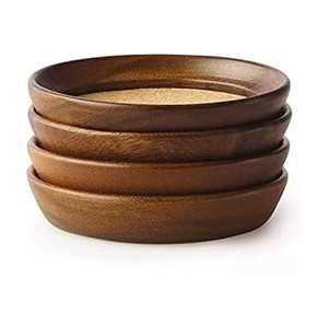 Acacia Wood Frame with Natural <b>Cork</b> Insert wooden coasters and <b>trivets</b> OEM Custom Wholesale | Aqdus Saleem India - Product Image 1