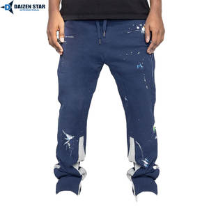 Pantalones Deportivos Casuales para Hombre, Tela de Poliéster/Algodón, Ecológicos, Transpirables, Cierre con Cordón Ajustable - Product Image 3