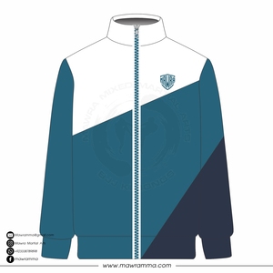 Mawra Veste coupe-vent imperméable pour homme, veste de sport légère et respirante, patchwork, pour la course à pied et les voyages - Product Image 5