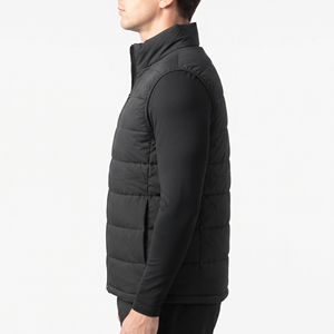 Gilet matelassé léger pour homme, veste sans manches chaude pour l'hiver, veste isolante pour l'extérieur, vêtement décontracté - Product Image 3