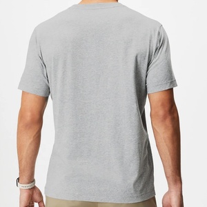 100% Cotton Jersey Men's Summer <b>T</b>-<b>shirt</b> Short Sleeve <b>Pocket</b> Tee Custom Quick Dry Breathable Casual Regular Fit - Product Image 3