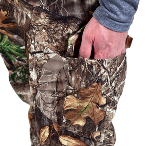 Pantalon de chasse camouflage pour homme, résistant à l'eau, fermeture boutonnée, coupe classique, vêtements d'extérieur avec poches, toutes saisons, matière polyester - Product Image 3