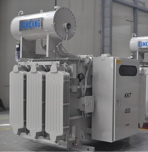 Transformador Trifásico Sumergido en Aceite, Montado en Plataforma, 50/60Hz, Fabricado en Corea, OEM ODM Kumkang 3000kVA/12470D/480Y/277V, Bobina de Alambre AL-AL - Product Image 1