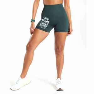 Modern Minimalist Design Soft Feel Breathable Fabric Versatile Outdoor Training Apparel Printing Women Casual <b>Short</b> - Product Image 1