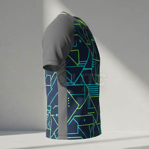 Maillot de Gardien de But à Manches Courtes Grande Taille pour Sportifs – Tissu Respirant et Anti-Transpiration pour l'Entraînement et les Matchs de Football - Product Image 6