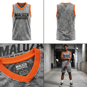Ensemble de maillots de basket-ball réversibles personnalisés, séchage rapide, évacuation de l'humidité, respirant, impression par sublimation, veste en mesh unisexe pour équipe - Product Image 3