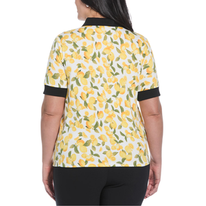 Chemise décontractée d'été pour femme à manches courtes en mélange polyester/coton, infroissable, respirante, en tissu tricoté, personnalisable OEM ODM - Product Image 3