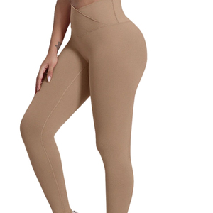 Leggings Deportivos de Cintura Alta para Mujer con Logotipo Personalizado, Elásticos, Cómodos, Transpirables, para Fitness, Yoga y Entrenamiento - Product Image 5