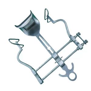 Ensemble d'instruments chirurgicaux en acier inoxydable : Rétracteur manuel auto-fixant pour exposition stable et large des tissus abdominaux en chirurgie générale - Product Image 3