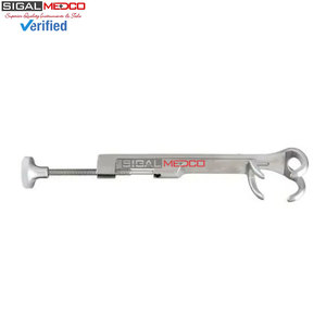22cm Lambert Bone <b>Clamp</b> with 2x2 Prongs Premium Stainless Steel Orthopedic Surgical Instrument Heavy Duty Bone Holding <b>Clamp</b> - Product Image 2