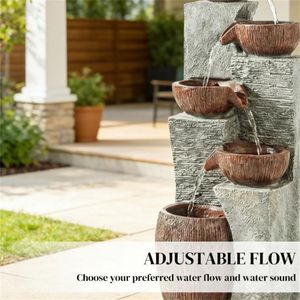 Fontana da Giardino con Luci LED per Uso Esterno - Product Image 3