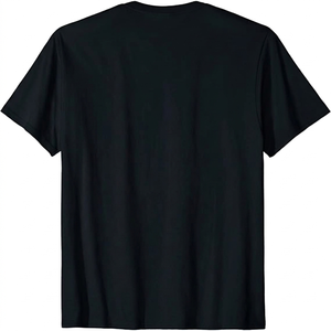 T-shirt pour homme en coton 100% tricoté, coupe classique, poids lourd, imprimé graphique, style streetwear, tissu respirant et écologique - Product Image 3