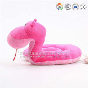 Wholesale Imported Snake <b>Stuffed</b> Animal <b>Toy</b> High-Quality <b>Soft</b> Plush Filled with PP Cotton - Product Image 3