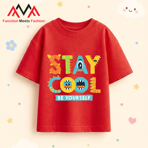 เสื้อยืดพิมพ์ลายกราฟิกสีแดงสำหรับผู้ชาย ผ้าฝ้าย 95 เปอร์เซ็นต์ สแปนเด็กซ์ 5 เปอร์เซ็นต์ ลำลอง ชายหาด สตรีทแวร์ แขนสั้น - Product Image 3