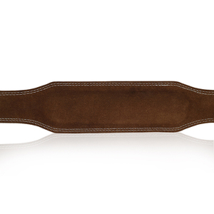 Ceinture de musculation en cuir réglable et robuste avec boucle à double ardillon antidérapante pour Cross-fit et Powerlifting - Product Image 5