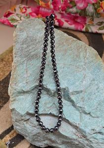 Perles de diamant moissanite noires de 10 mm, taille AAA, collier magnifique de 23 pouces - Product Image 3