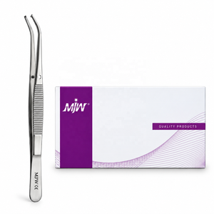 Pinzas Curvas Semken Taylor 1x2 Dientes para Tejidos - Acero Inoxidable - Pinzas Quirúrgicas para Agarrar Tejidos de Uso Médico - Product Image 6