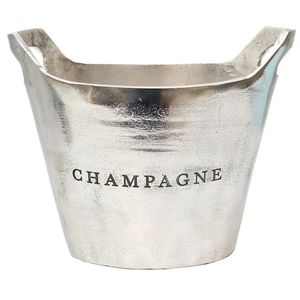 Cubo de Vino Metálico de Lujo, Enfriador de Champán de Estilo Vintage para Mesa, Suministro Decorativo para Hostelería en Restaurantes de Alta Cocina - Product Image 6