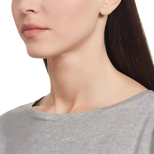 Nouveautés : Ensemble haut et short de fitness pour femme, grande taille, haute qualité, respirant, coton/fibre de bambou, été - Product Image 4