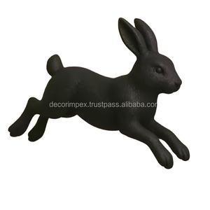 Animal de conejo de aluminio decorativo de mesa para decoración del hogar hecho a mano personalizado por Decor IMPEX - Product Image 1