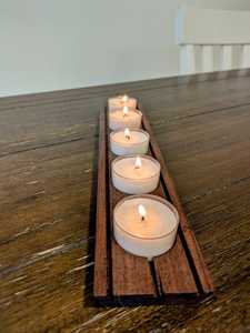 Premium Wooden Candle Holder for <b>Tea</b> <b>Light</b> Candles - Product Image 4