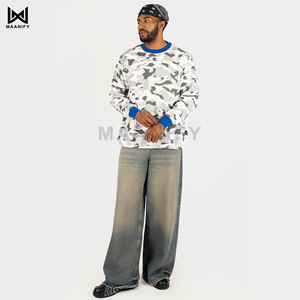 Camiseta Corta Térmica con Estampado Urbano para Mujer, Estilo Holgado, Personalizable con Logotipo, Fabricante MAANIFY - Product Image 2