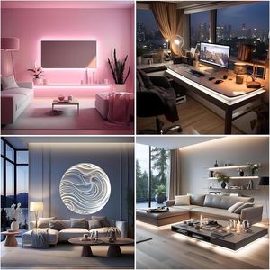 Strisce LED USB 5V COB Corte Bianche Flessibili per Vetrine Non Dimmerabili per Illuminazione - Product Image 1