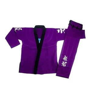 Kimono de Jiu Jitsu Brasileño Unisex, Uniforme de BJJ con Logotipo Impreso para Niños y Adultos, Estilos de Taekwondo y Karate, Cinturón de Judo Incluido - Product Image 1