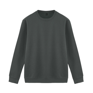 320gsm Summer Sweatshirts Long Sleeve <b>Tshirt</b> Oversized Custom Blank Cotton Custom New Mens Sport Shirts - Product Image 2