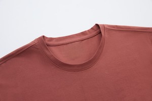 T-shirt en coton pour homme, style épuré, respirant, doux, léger, confortable, décontracté, pour un usage quotidien, indispensable pour l'été - Product Image 3