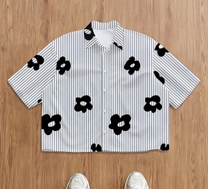 Camisetas de Verano Modernas para Hombre, Estilo Urbano Juvenil, con Letras, 100% Algodón, Talla Grande, Casual, de Moda Urbana, Manga Corta, al por Mayor - Product Image 1