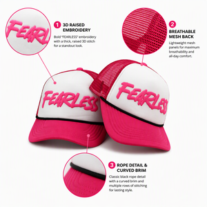 Gorra Trucker de 5 Paneles Personalizada con Malla de Espuma, Diseño de Logotipo con Impresión 3D en Relieve - Product Image 2
