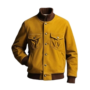 Chaquetas de cuero para motocicleta, personalizadas en colores y con logotipo, para hombre, en oferta, premium, a prueba de viento, con cierre de cremallera. - Product Image 4