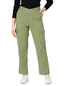 Pantalon cargo pour femme de haute qualité 100% coton, respirant, multi-poches, décontracté, vêtements de mode pour femme, sur mesure - Product Image 5