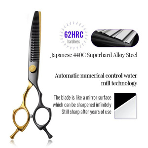 Whole Sale Pet Grooming Scissors Curved Pet Chunkers Thinning <b>Shears</b>\customized Stainless Steel Scissors - Product Image 2
